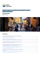 Mettre en œuvre l'urbanisme favorable à la santé : quelles ... Image 1