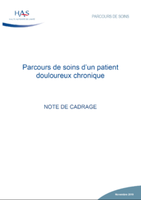 Parcours de soins d'un patient douloureux chronique – Note d ... Image 1