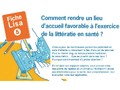 Fiche Lisa 5. Comment rendre un lieu d’accueil favorable à l’exercice de la littératie en santé ?