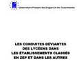 Les conduites déviantes des lycéens dans les établissements classés en ZEP et dans les autres