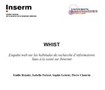 WHIST. Enquête web sur les habitudes de recherche d'informations liées à la santé sur Internet