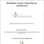 Développer l'esprit critique face au complotisme