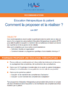 Education thérapeutique du patient. Comment la proposer et la réaliser ?