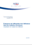 Education thérapeutique du patient. Evaluation de l'efficacité et de l'efficience dans les maladies chroniques