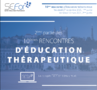 SEFor : 10 èmes rencontres d'éducation thérapeutique - 12 mars 2021