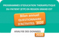 Enquête annuelle : préparation du bilan d’activité 2020 des programmes d’éducation thérapeutique du patient